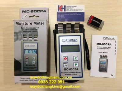 Máy đo độ ẩm giấy MC-60CPA Exotek - maydothinghiem.com.vn - 0938 222 991